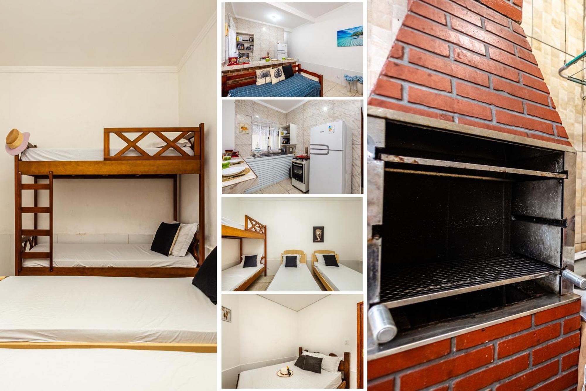 Casa Em Condominio, Ar Condicionado, Churrasqueira, Wi Fi 250mb E Estacionamento Gratis Casa de Férias